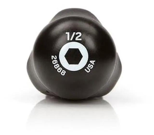 Alt view image 4 of 7 - TEKTON 26868 1/2 Inch High-Torque Black Oxide Blade Nut Driver