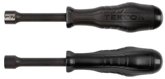 Alt view image 3 of 7 - TEKTON 26868 1/2 Inch High-Torque Black Oxide Blade Nut Driver