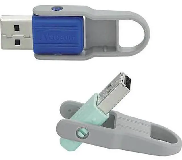 Alt view image 12 of 12 - VERBATIM 70061 32GB Store n Flip USB BlueMint