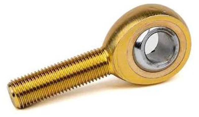 Main image of BAILEY 170309 Male Bronze Rod End: 1/2 Bearing I.D., 1/2-20 Thread, 6700 Radial