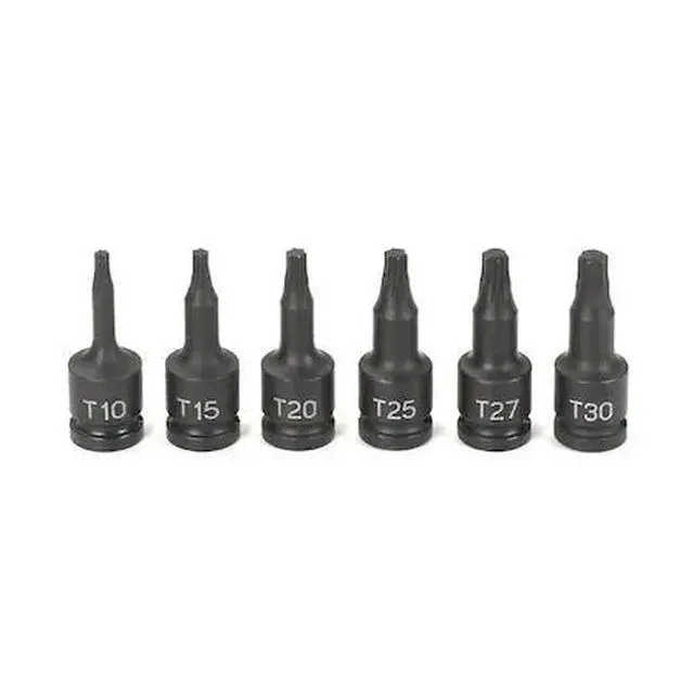 Main image of GREY PNEUMATIC 996T 1/4" Drive Internal Torx Impact Set, Torx(R), 6 pcs