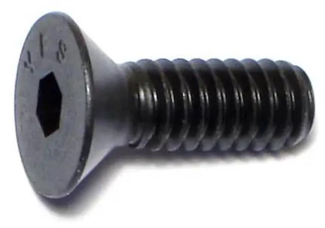 Main image of MIDWEST FASTENER 09069 1/4"-20 Socket Head Cap Screw, Flat, Plain Steel, 3/4 in