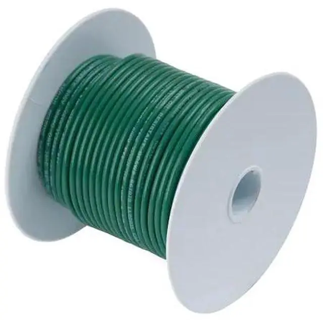 Alt view image 2 of 5 - Ancor Green 18 AWG Tinned Copper Wire - 500'