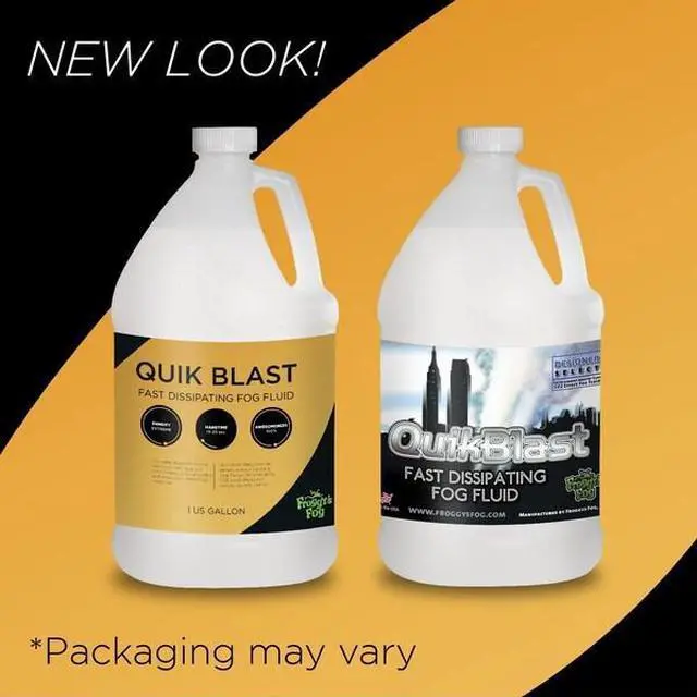 Alt view image 6 of 7 - FROGGY'S FOG DS-QB-1 Quik Blast Fast Dissipating Fog Fluid - 1 Gallon