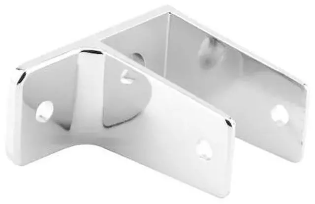 Main image of PRIME-LINE 656-2893 One Ear Wall Bracket, For 3/4 in. Panels, Zinc Alloy,
