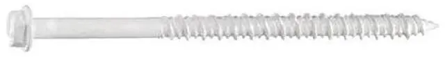 Main image of MIDWEST FASTENER 54475 Masonry Screw, 3/16" Dia., Hex, 3 1/4 in L, Steel White