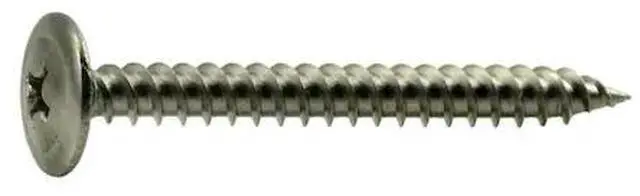 Main image of MIDWEST FASTENER 53708 Sheet Metal Screw, #8 x 1-5/8 in, 18-8 Stainless Steel
