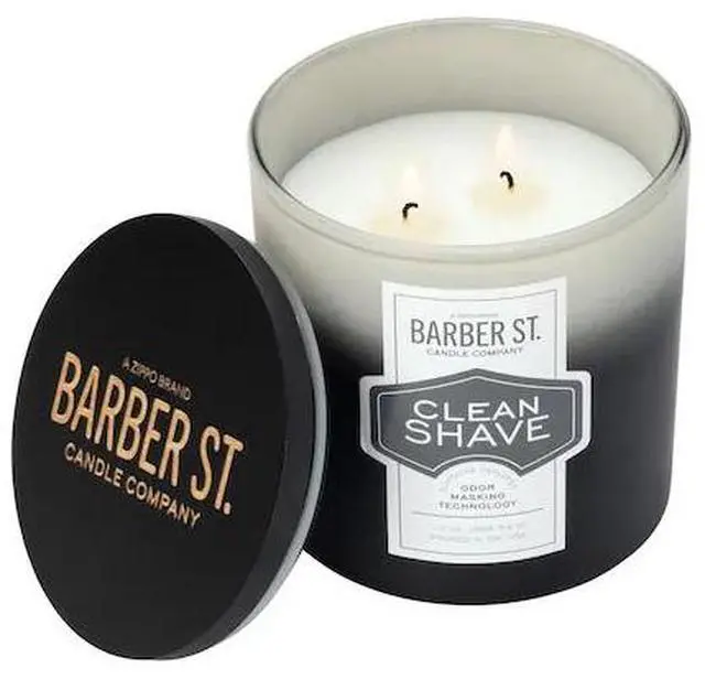 Main image of ZIPPO 70035 Barber Street Clean Shave Odor Masking Candle