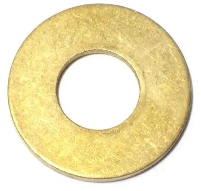 Main image of MIDWEST FASTENER 61938 Flat Washer, For Screw Size 1/2" ,Brass 8 PK