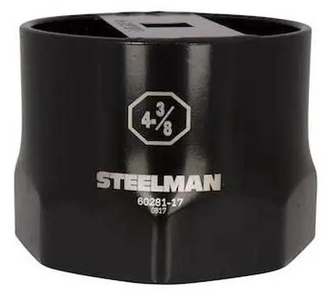 Main image of STEELMAN 60281-17 4-3/8" 8-Point Locknut Socket, 3/4" Drive