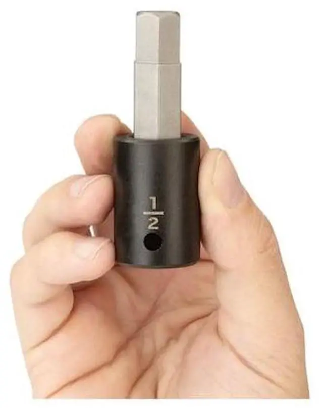 Alt view image 3 of 4 - TEKTON SIB22213 1/2 Inch Drive x 1/2 Inch Hex Impact Bit Socket