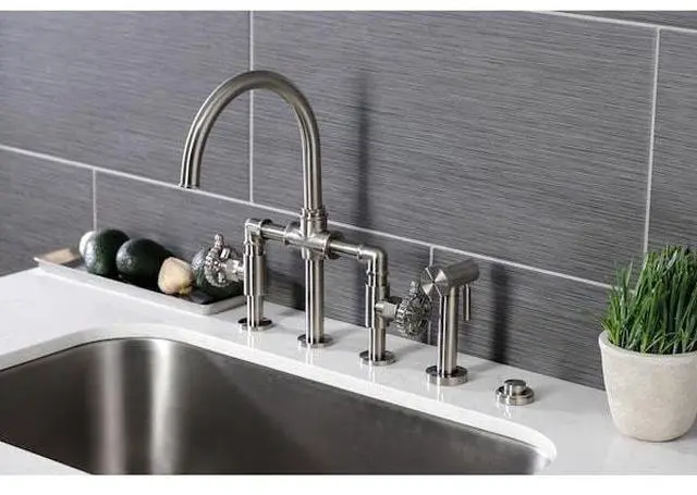 Alt view image 6 of 6 - KINGSTON BRASS KA218 Garbage Disposal Air Switch Button, Brushed Nickel