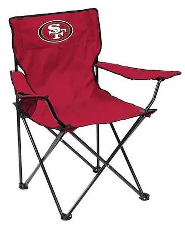 Main image of LOGO BRANDS 627-13Q San Francisco 49ers Quad Chair