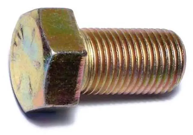 Main image of MIDWEST FASTENER 65501 Grade 8, 9/16"-18 Hex Head Cap Screw, Zinc Yellow Steel,