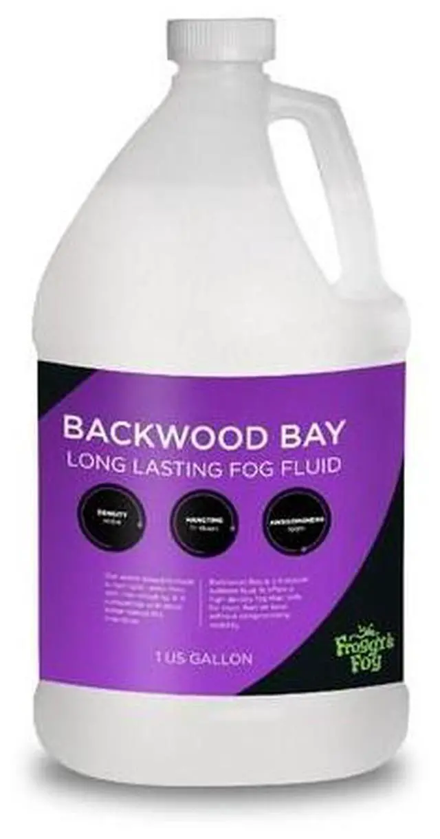 Main image of FROGGY'S FOG DS-BB-1 Backwood Bay Long Lasting Fog Machine Fluid - 1 Gallon