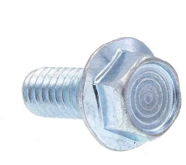 Main image of PRIME-LINE 9090627 Serrated Flange Bolts 1/4in-20 X 5/8in Zinc Plated Case Hard