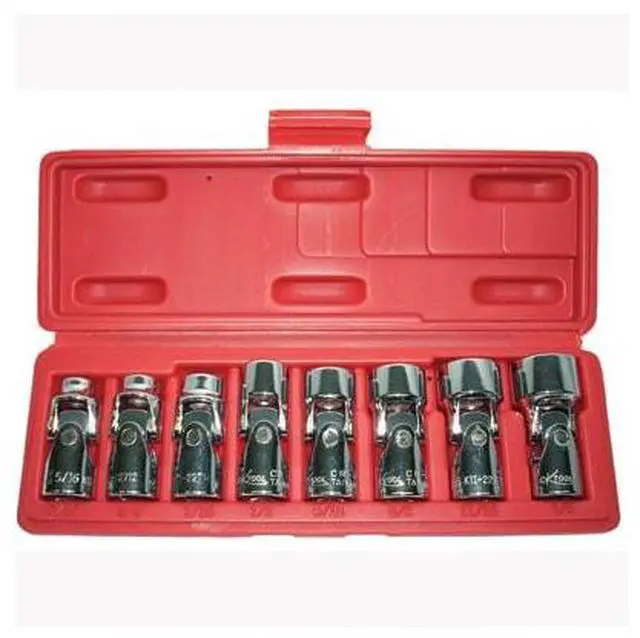 Alt view image 2 of 3 - K-TOOL INTERNATIONAL KTI22700 3/8" Drive Socket Set, SAE, 8 pcs