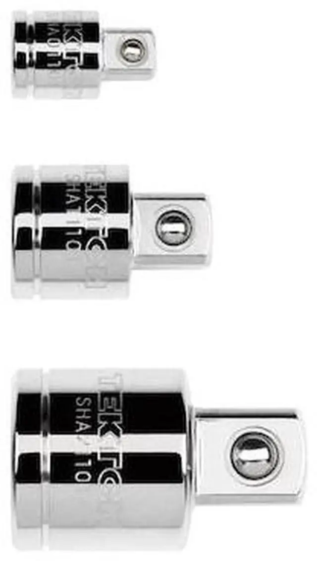 Alt view image 2 of 2 - TEKTON SHA99020 1/4, 3/8, 1/2 Inch Drive Mini Extension Set (3-Piece)