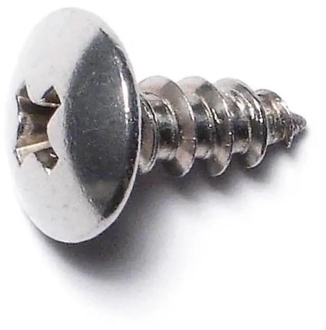 Main image of MIDWEST FASTENER 51761 Sheet Metal Screw, #10 x 1/2 in, 18-8 Stainless Steel