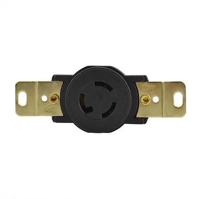 Main image of SUPERIOR ELECTRIC YGP029F Locking Receptacle, L5-15R, 15 A, 125V AC, 3 Pole,
