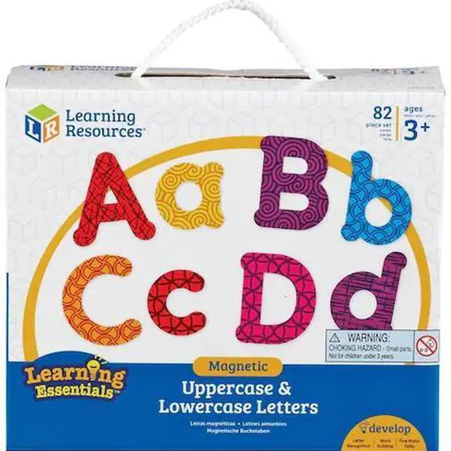 Alt view image 2 of 19 - Learning Resources LRN7725 Upper & Lower Case Magnetic Letters, 82 Per Set