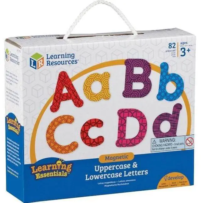 Alt view image 15 of 19 - Learning Resources LRN7725 Upper & Lower Case Magnetic Letters, 82 Per Set