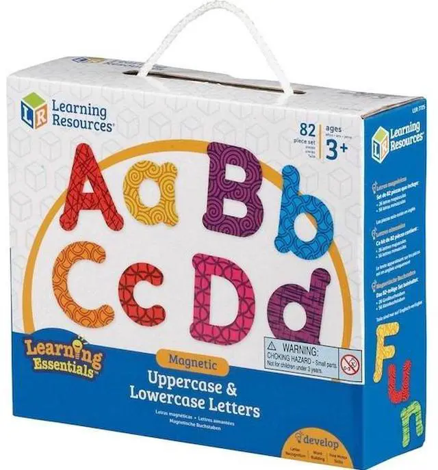 Alt view image 18 of 19 - Learning Resources LRN7725 Upper & Lower Case Magnetic Letters, 82 Per Set