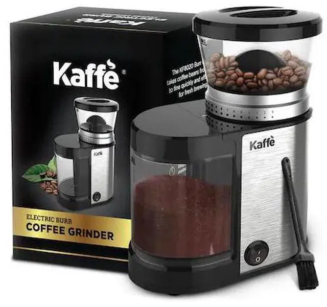 Main image of KAFFE KF8020 Electric Burr Coffee Grinder. 20 Settings (4.5oz Capacity)