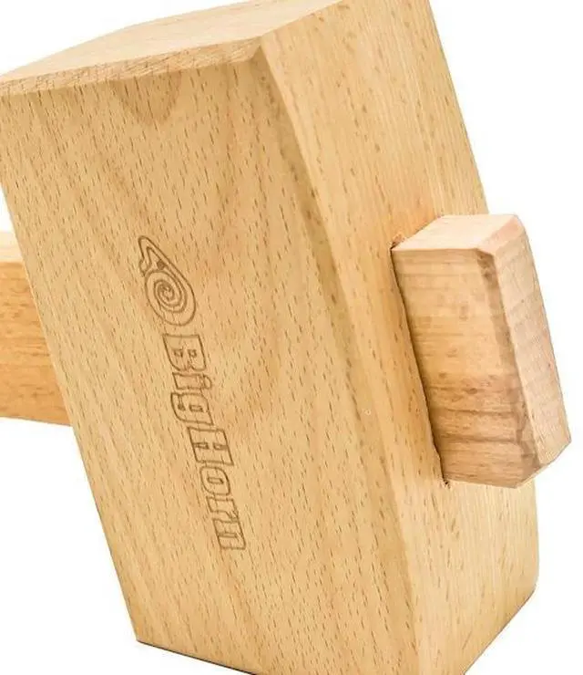 Alt view image 5 of 6 - BIG HORN 26016 16 oz Beech Wood Carving Mallet
