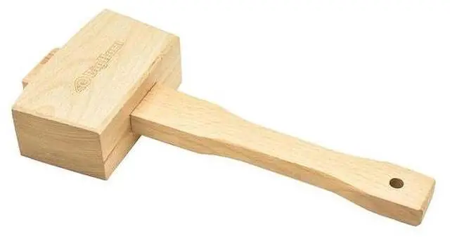 Alt view image 6 of 6 - BIG HORN 26016 16 oz Beech Wood Carving Mallet
