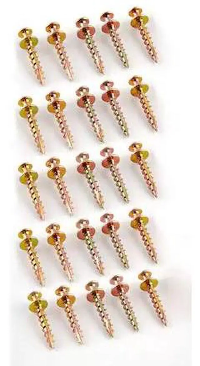 Main image of HANGMAN BCK-25 Gold Double Headed Bear Claw Screw Hanger for Mirrors, Pictures