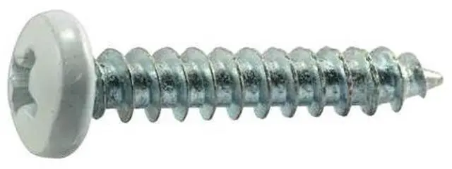 Main image of MIDWEST FASTENER 53803 Sheet Metal Screw, #10 x 1 in, Painted Steel Pan Head