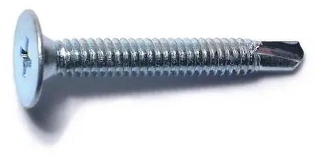 Main image of MIDWEST FASTENER 51687 Self-Drilling Screw, #10 x 1-1/2 in, Zinc Plated Steel