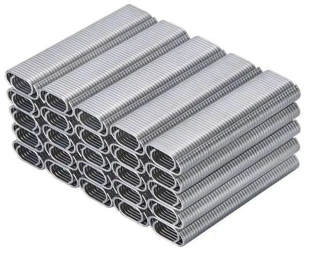 Alt view image 2 of 5 - SPEC OPS M7-RING616G50B Hog Ring Staples, 16 ga, 11/16 in Leg L, Steel, 2500 PK