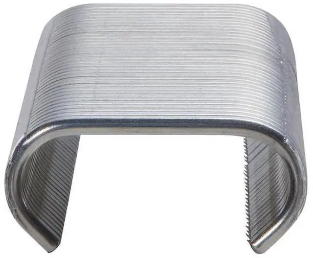 Alt view image 4 of 5 - SPEC OPS M7-RING616G50B Hog Ring Staples, 16 ga, 11/16 in Leg L, Steel, 2500 PK