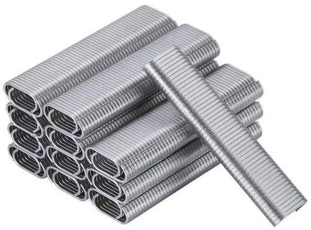 Alt view image 3 of 5 - SPEC OPS M7-RING616G50B Hog Ring Staples, 16 ga, 11/16 in Leg L, Steel, 2500 PK