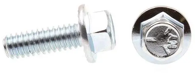 Alt view image 3 of 4 - PRIME-LINE 9090646 Serrated Flange Bolts 1/4in-20 X 3/4in Zinc Plated Case Hard