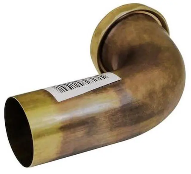Alt view image 3 of 4 - EVERFLOW 2196 Slip Joint Waste Bend for Tubular Drain Applications, 22GA Brass