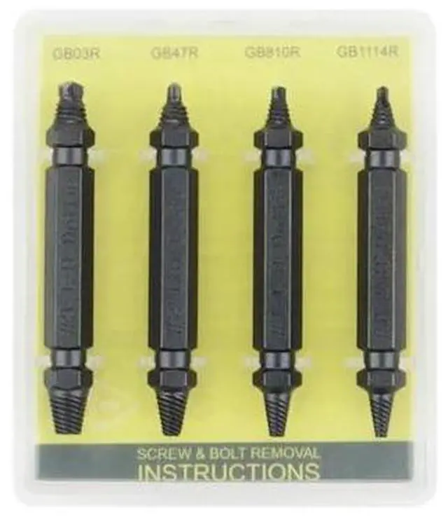 Main image of DOTTIE GBKP L.H. Dottie 4-Pc ProExtract-It Bit Kit