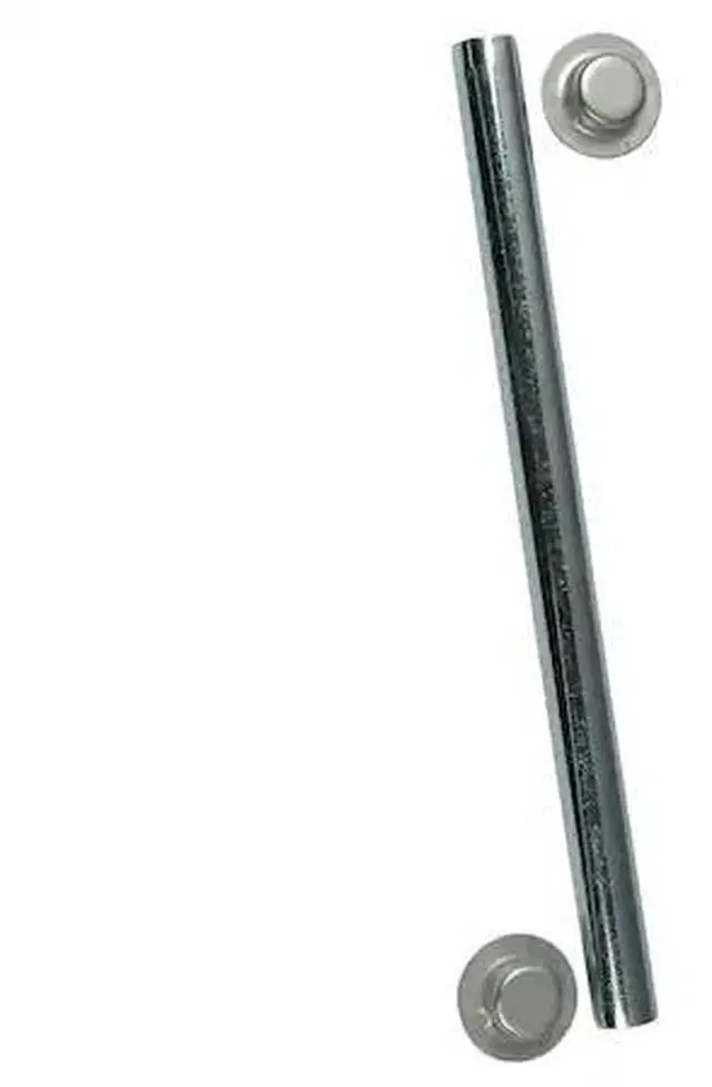 Main image of C.E. SMITH 10730A Pkg Roller Shaft, 5/8 in. x 19 in. Roller Shaft w/Cap Nuts