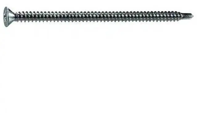 Main image of MIDWEST FASTENER 55238 Self-Drilling Screw, #8 x 3 in, Zinc Plated Steel Flat