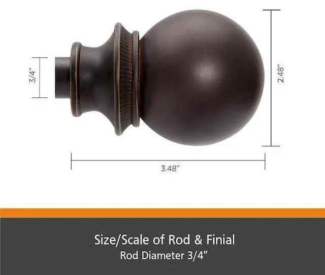 Alt view image 4 of 7 - KENNEY MFG KN80802NP Kenney Birkin 3/4" Fast Fit Easy Install Decorative Window