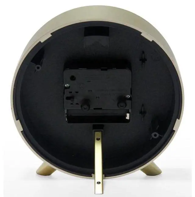 Alt view image 2 of 7 - INFINITY INSTRUMENTS 15684GD-4360 Gold Tabletop Alarm Clock
