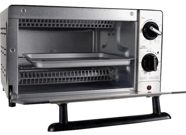 Alt view image 3 of 5 - COFFEE PRO CFPOG9431 Toaster Oven,w/Pan,9L,14-6/10"x12-3/4"x9",Stainless Steel