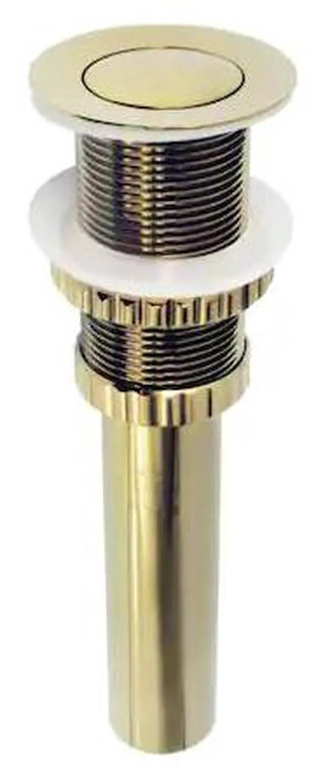 Main image of KINGSTON BRASS EV8412 Push PopUp Bathroom Sink Drain without Overflow, Polished