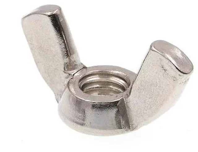 Main image of PRIME-LINE 9076719 Wing Nut, 3/8"-16, Stainless Steel, Plain, 10 PK