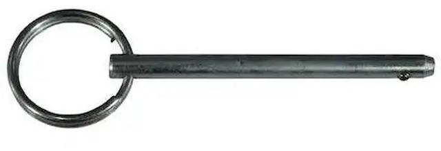 Main image of MIDWEST FASTENER 930104 3/16" x 2" Zinc Plated Steel Cotterless Hitch Pins 6PK