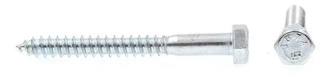 Alt view image 4 of 4 - PRIME-LINE 9055705 Hex Lag Screw 5/16in X 3in A307 Grade A Zinc Plated Steel