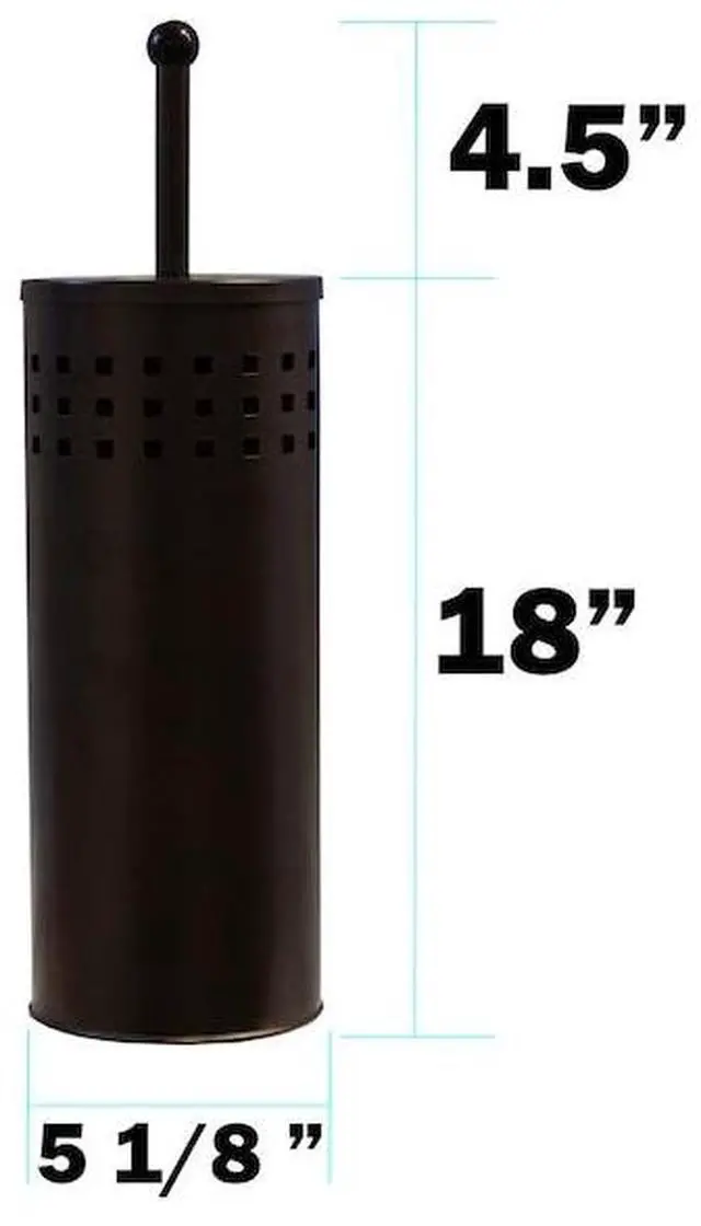 Alt view image 2 of 4 - BLUE DONUTS BD3468664 Toilet Plunger with Holder for Bathroom, Multi Drain,