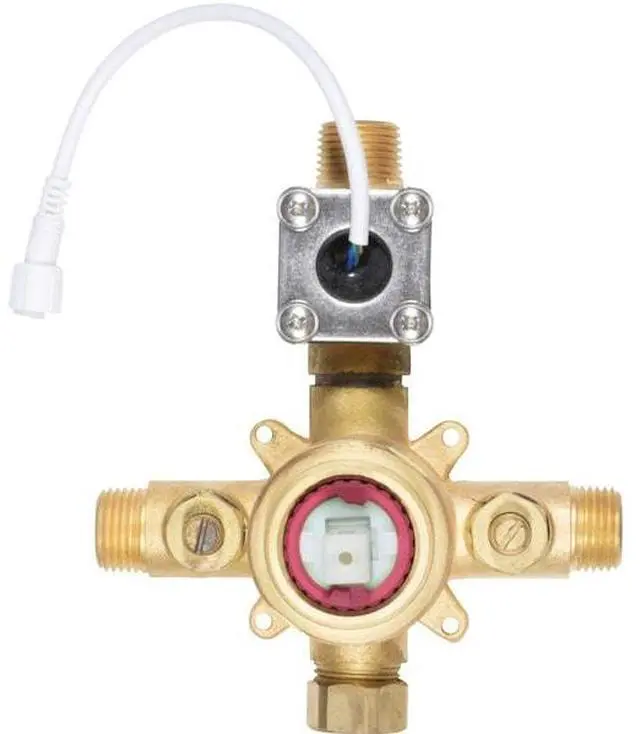 Alt view image 7 of 12 - PULSE ShowerSpas LED Tru-Temp Pressure Balance 1/2" Rough-In Valve with Oil-Rubbed Bronze Trim Kit